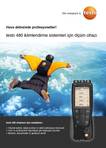 Testo 480; iklimlendirme sistemleri için ölçüm cihazı