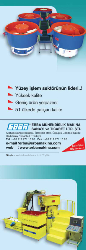 Yüzey işlem makineleri