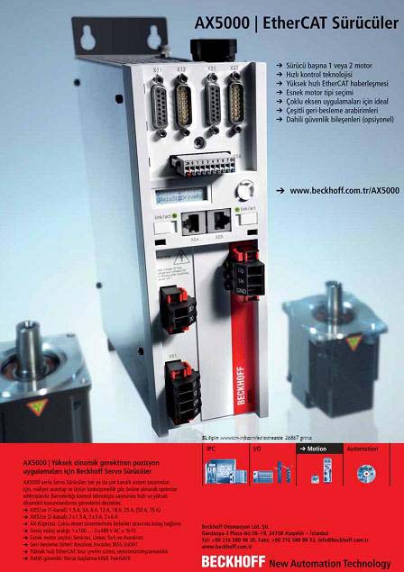 AX5000 Ethercat sürücüler