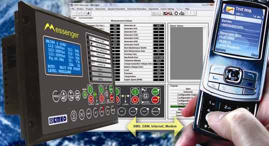 Messenger serisi otomatik jeneratör kontrol panelleri