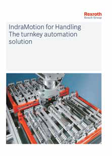 IndraMotion for Handling the turnkey automation solution