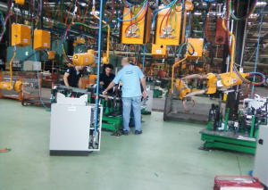 Manüel kaynak tabancaları yerlerini Robot kaynak sistemine bırakmakta