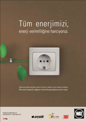 Tüm Enerjimizi Enerji Verimliliğine Harcıyoruz.