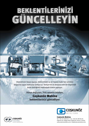 Coşkunöz Makina Beklentilerinizi Güncelleyin