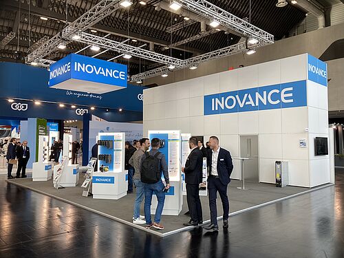Inovance, Nürnberg'deki SPS fuarında PLC & servo'yu piyasaya sürüyor