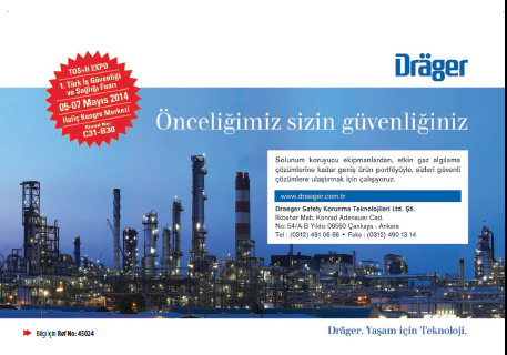 Draeger; Önceliğimiz sizin güvenliğiniz