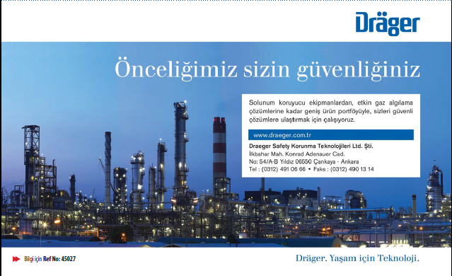 Draeger; Önceliğimiz sizin güvenliğiniz