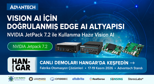 Advantech’ten Endüstriyel Vision AI için Doğrulanmış NVIDIA JetPack 7.2 Altyapısı Advantech’ten Endüstriyel Vision AI için Doğrulanmış NVIDIA JetPack 7.2 Altyapısı