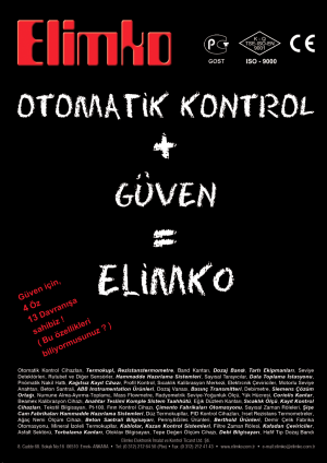 ELİMKO Otomatik Kontrol+Güven