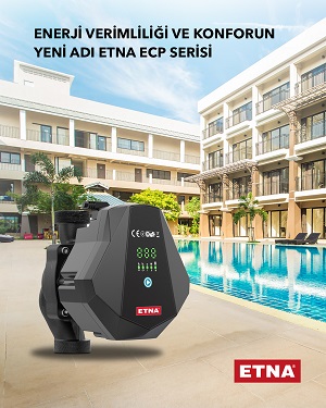 ETNA EILR Serisi in-line Kuru Rotorlu Sirkülasyon Pompaları