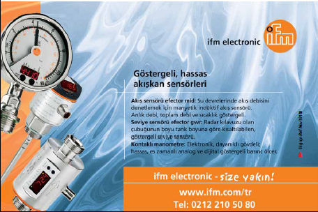 ifm Electronic; Göstergeli, Hassas Akışkan Sensörleri