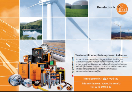ifm electronic- Yenilenebilir Enerjilerin Optimum Kullanımı
