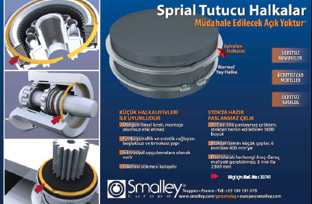 Spiral Tutucu Halkalar