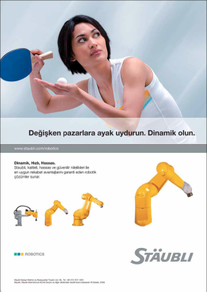 Staubli Değişken Pazarlara Ayak Uydurun.Dinamik Olun